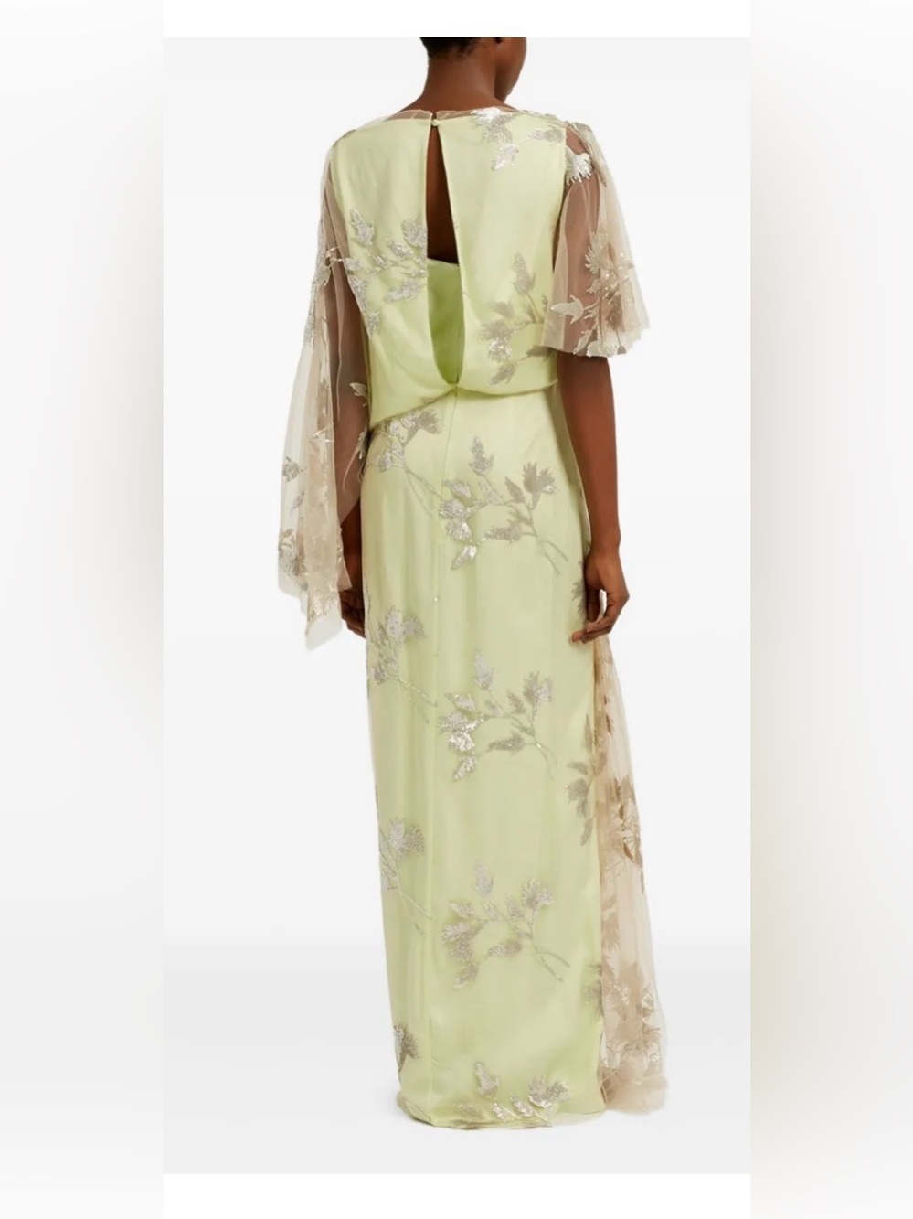 ERDEM
short-sleeved draped dress - Picture 3 of 3